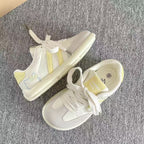 Damen Modische Sneakers mit floralem Stickdesign und rutschfester Sohle R&B