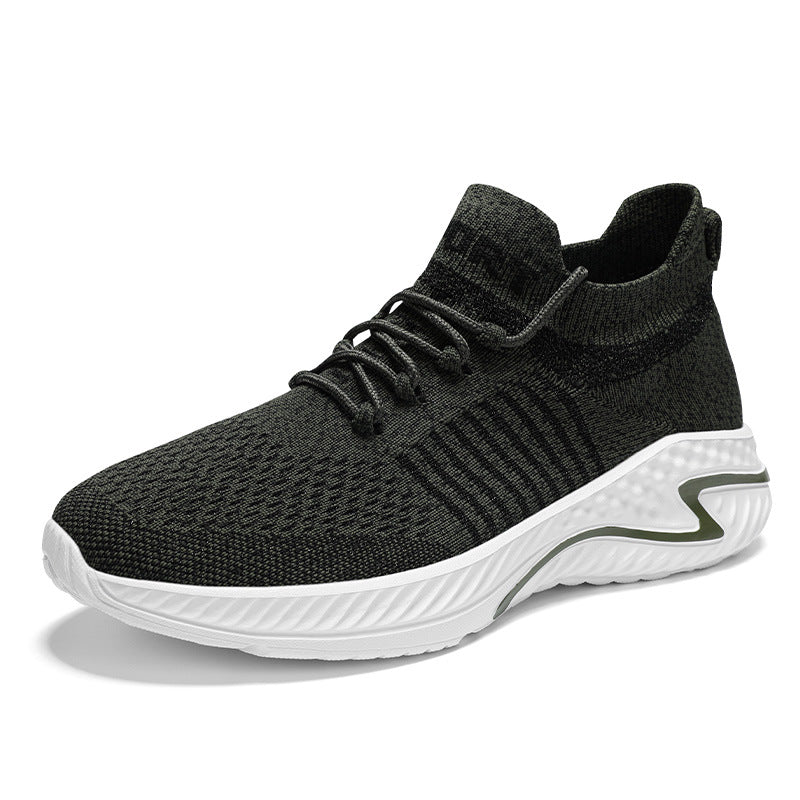 Damen Sportliche Sneakers mit flexiblem Strick-Obermaterial und rutschfester Sohle R&B