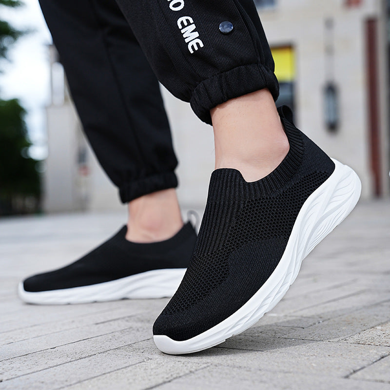 Damen Atmungsaktive Sportschuhe mit elastischem Strick-Obermaterial R&B