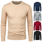 Herren Rundhalspullover aus weichem Material