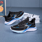 Damen Sportliche Lauf-Sneaker mit stoßdämpfender Technik und rutschfester Sohle