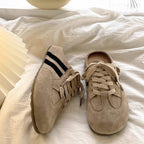 Damen Sneaker mit lässigem Schnürdesign und hochwertigem Wildleder