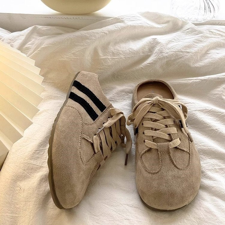 Damen Sneaker mit lässigem Schnürdesign und hochwertigem Wildleder