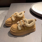 Damen Comfort Sneakers mit gefüttertem Obermaterial und verstellbarem Klettverschluss