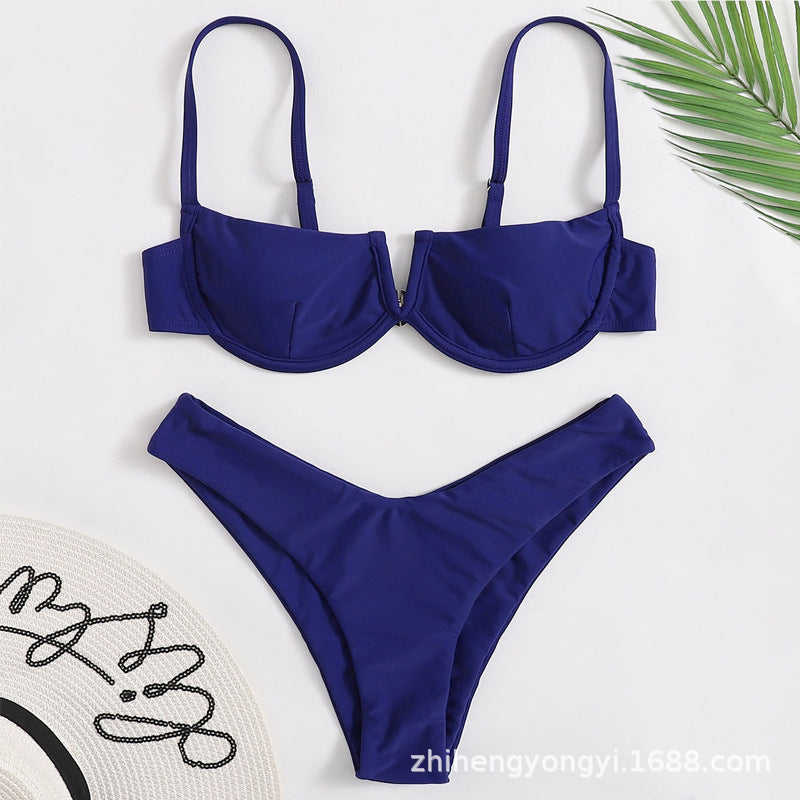 Damen Push-Up Bikini mit elegantem Bügeldesign R&B