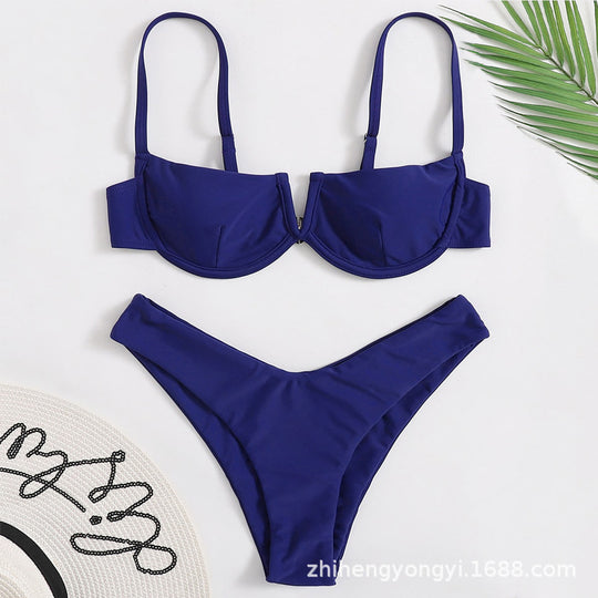 Damen Push-Up Bikini mit elegantem Bügeldesign R&B