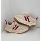 Damen modische Sneakers mit strapazierfähigem Obermaterial und rutschfester Sohle R&B