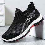 Damen Sportliche Knit-Sneaker mit rutschfester Sohle R&B