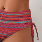 Damen Hochwertiger Bikini mit modischem Push-Up-Bra und hochgeschnittenem Unterteil R&B