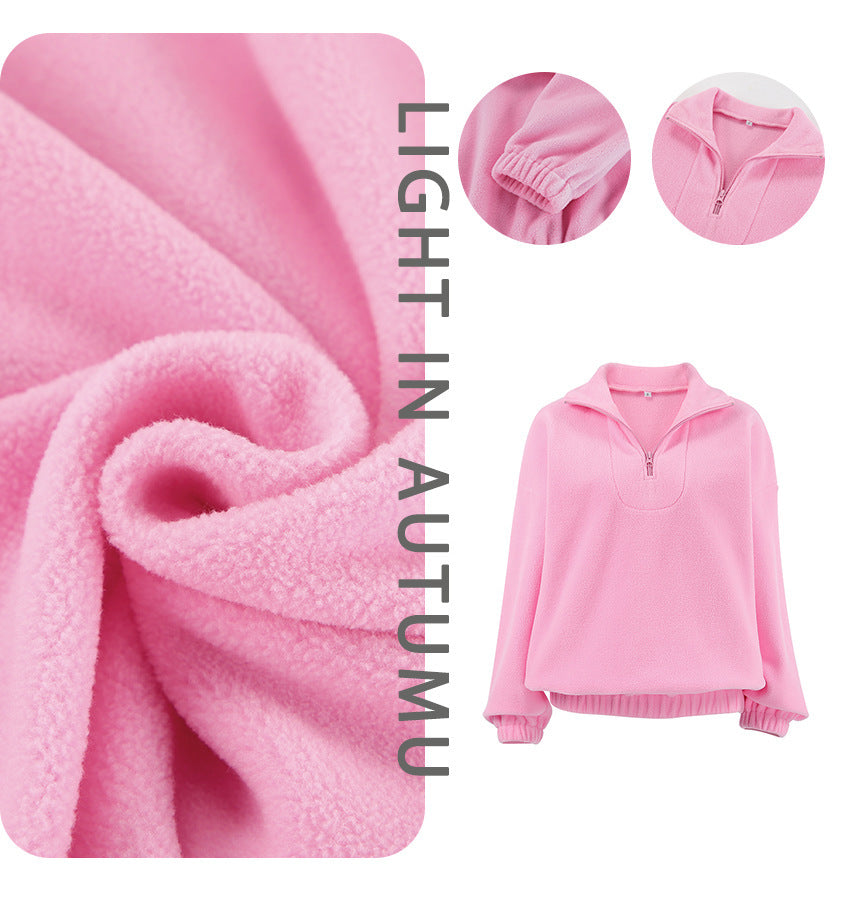 Damen Fleece Pullover R&B