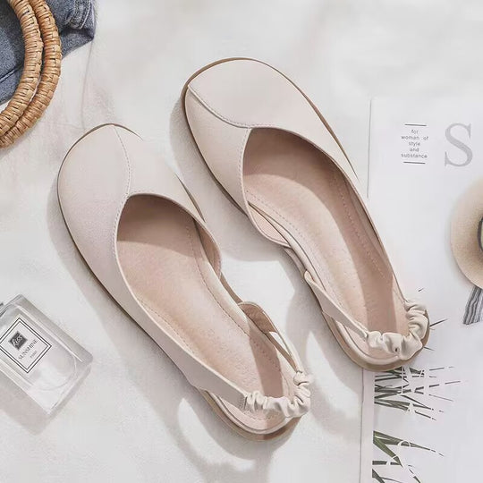 Damen Komfortable Ballerinas mit elastischem Fersenbereich R&B