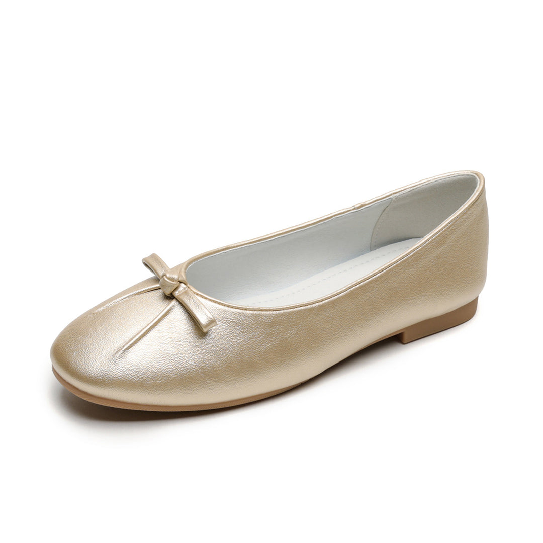Damen Ballerinas mit elegantem Schleifendetail und komfortablem Fußbett R&B
