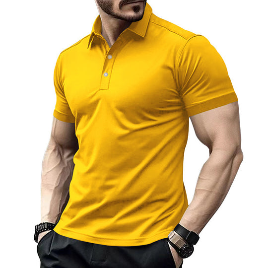 Herren Hochwertiges Kurzarm Poloshirt mit atmungsaktiver Technologie und modernem Schnitt R&B