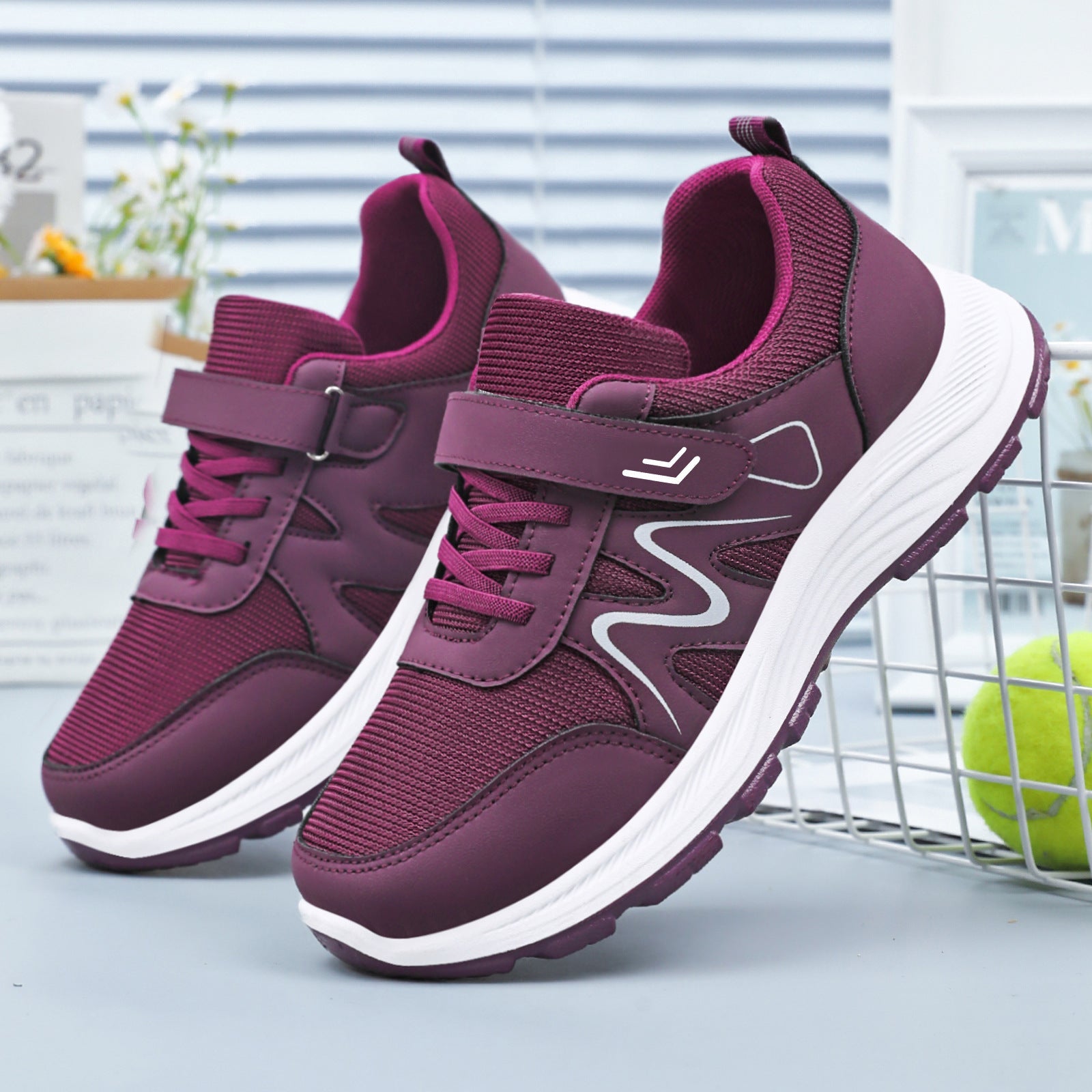 Damen Sportliche und atmungsaktive Sneakers R&B