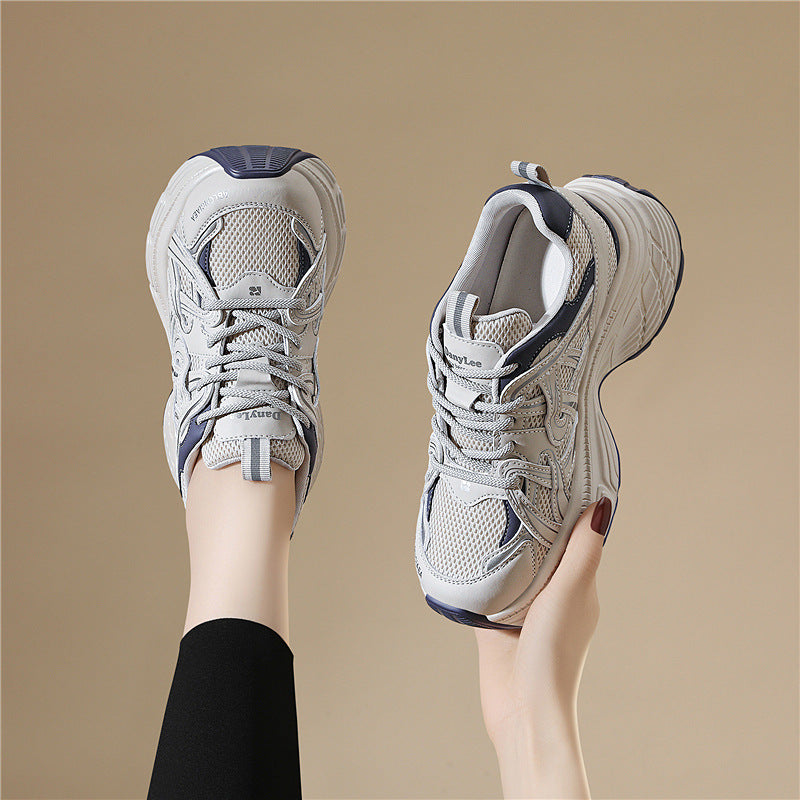 Damen Sportliche Fitness-Sneaker mit dämpfender Sohle und atmungsaktivem Obermaterial R&B
