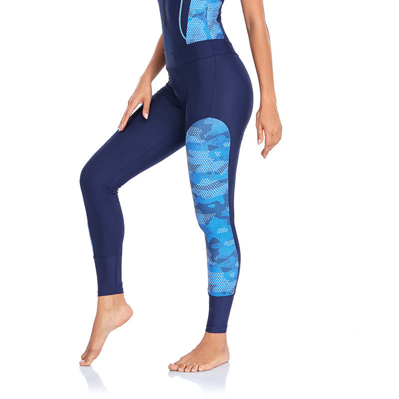 Damen Surfanzug mit modischen Camouflage-Mustern R&B