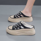 Damen Komfortable Slip-On Sneakers mit trendigem Plateau R&B