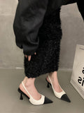 Damen elegante Sling Pumps mit modischem Design und komfortablem Absatz R&B
