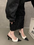 Damen elegante Sling Pumps mit modischem Design und komfortablem Absatz R&B