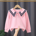 Mädchen Segelkragen Sweatshirt R&B