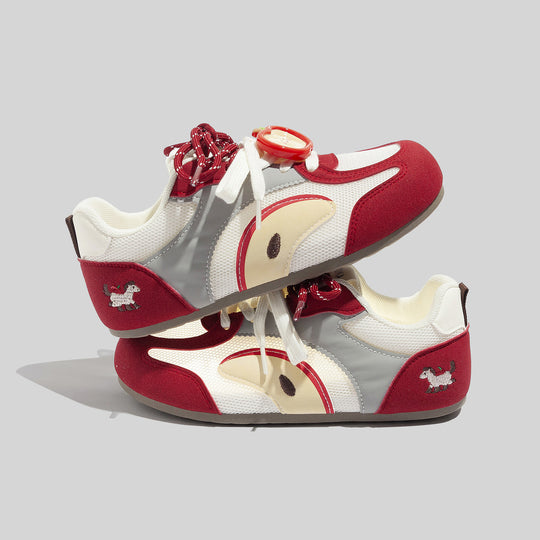 Damen Verspielte Freizeitsneaker mit einzigartigem Tiermotiv und komfortabler Sohle R&B