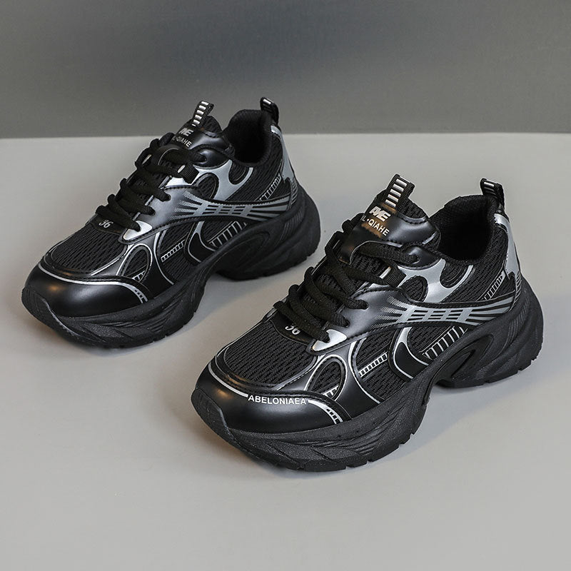 Damen Sportliche Sneakers mit luftdurchlässiger Mesh-Struktur und ergonomischer Dämpfung R&B