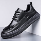 Damen Modische Ledersneaker mit rutschfester Sohle R&B