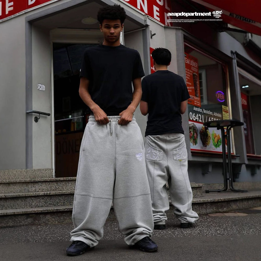 Damen Sweatpants mit innovativem Design und trendigem Zip-Detail R&B