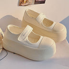 Damen Plateau Schnürschuhe