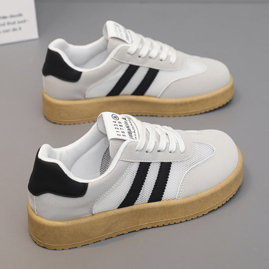 Damen Sportliche Sneaker mit flexibler Sohle und atmungsaktiver Mesh-Oberfläche R&B