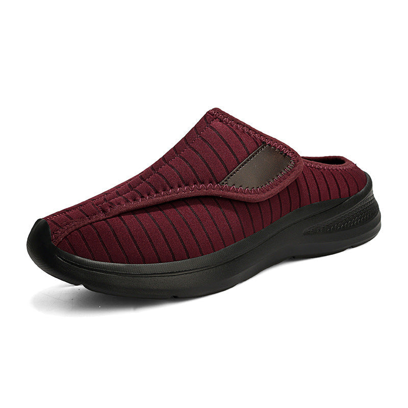 Damen Bequeme Hausschuhe mit rutschfester Sohle und elastischem Obermaterial R&B