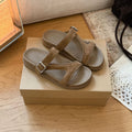Damen Komfortable Riemensandalen mit verstellbarem Riemendesign und anatomisch geformtem Fußbett