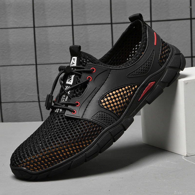 Unisex Atmungsaktive Freizeit-Sneaker mit rutschfester Sohle R&B