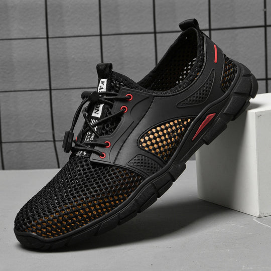Unisex Atmungsaktive Freizeit-Sneaker mit rutschfester Sohle R&B