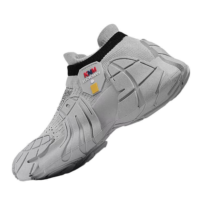 Damen Sportliche Sockensneaker mit flexiblem Strickobermaterial und rutschfester Sohle R&B
