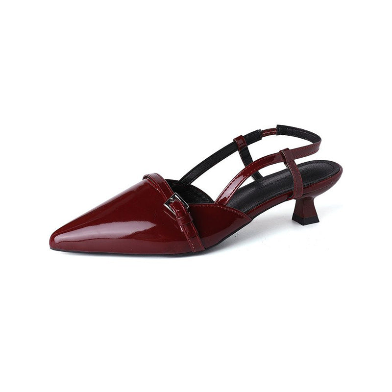 Damen Slingback-Pumps mit elegantem spitzen Design und verstellbaren Riemchen R&B