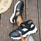 Damen Sportliche und modische Bequem-Sandalen mit verstellbaren Riemen R&B
