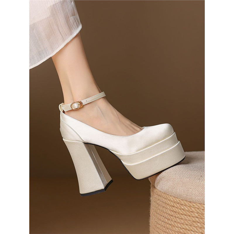 Damen Plateau Sandalen R&B