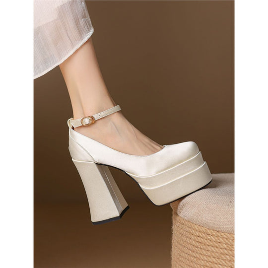 Damen Plateau Sandalen R&B