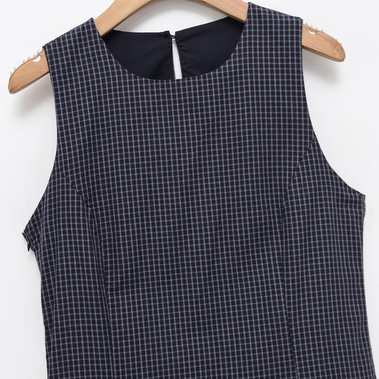 Damen Raffiniertes Sommerkleid mit voluminösem Rüschensaum und elegantem Muster R&B
