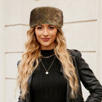 Damen Kuscheliger Fleece-Hut mit modischem Design R&B