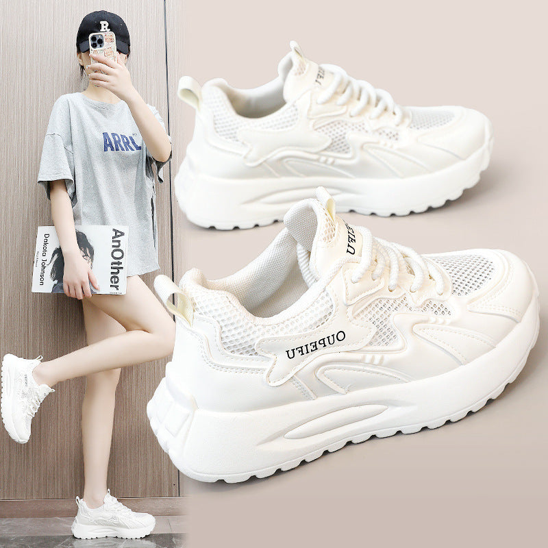 Damen Sportliche atmungsaktive Sneakers mit dämpfender Laufsohle und trendigem Design R&B