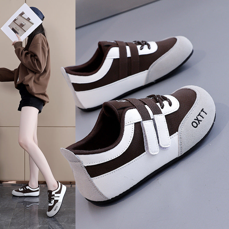 Damen Bequeme Sneakers mit elastischem Verschlusssystem und atmungsaktiver Obermaterialstruktur R&B