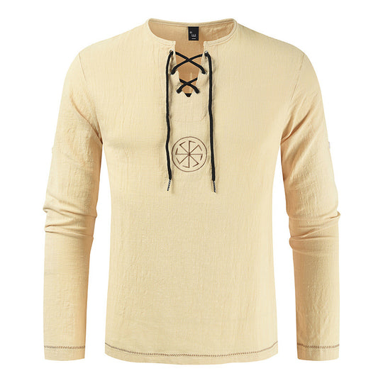 Herren tunikastil Hemd R&B