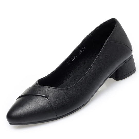 Damen Elegante Pumps mit geschmackvollem Rüschendetail und komfortablem Blockabsatz R&B