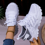 Damen Sportliche Laufschuhe mit atmungsaktivem Obermaterial und dämpfendem Komfort