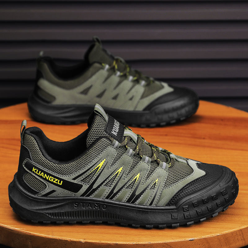 Damen Outdoor-Sportschuhe mit rutschfester Gummisohle und atmungsaktiver Mesh-Oberfläche
