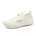 Damen Atmungsaktive Freizeitschuhe mit elastischem Einstieg und rutschfester Sohle R&B