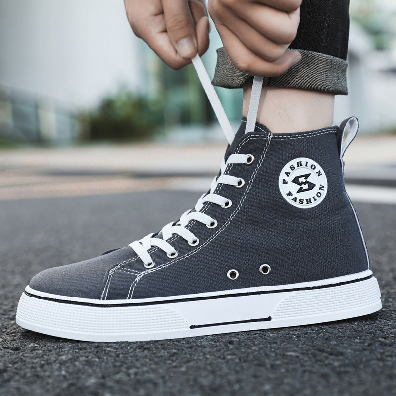 Damen Hochwertige Sneaker mit ankle-high Design und atmungsaktiver Obermaterialstruktur
