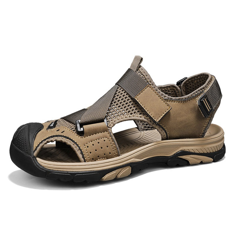 Herren Outdoor-Sandalen mit verstellbaren Riemen und rutschfester Sohle R&B